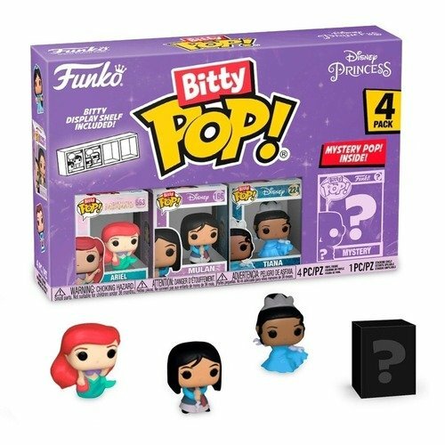 Набор фигурок Funko Bitty POP: Disney Princess - Ariel, 4 шт