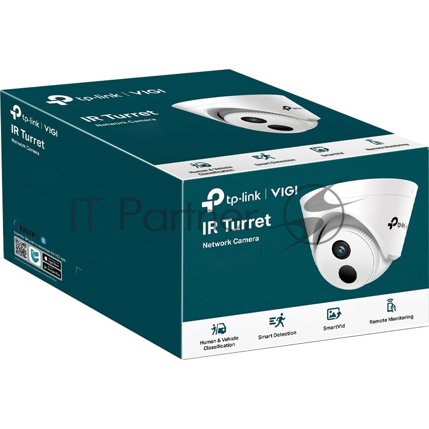 Видеокамера IP TP-LINK 2MP, 1/3" Progressive Scan CMOS, Color/0.1 Lux F2.0, 0 Lux with IR, 25fps/30fps (1920x1080,1280x960, 1280x720 - фото №3