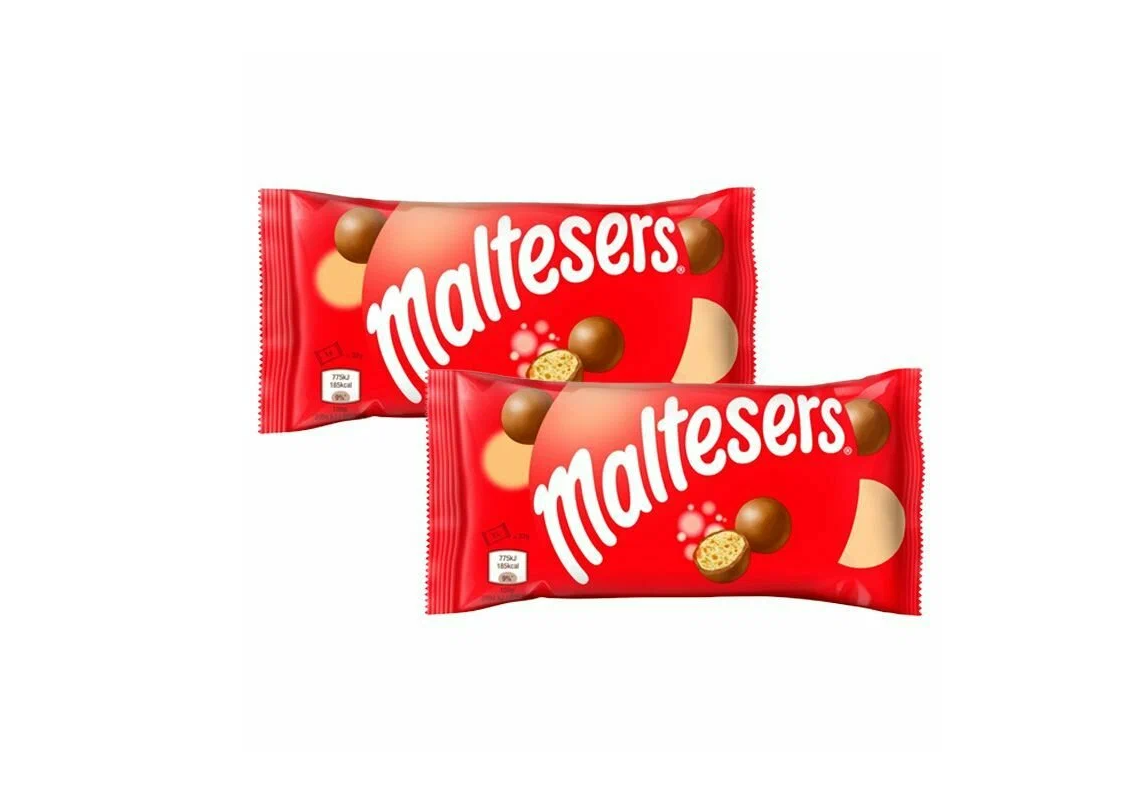 Шоколадные конфеты Maltesers (Великобритания), 37 г (2 шт) - фотография № 3