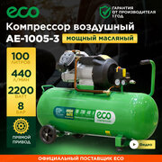 Компрессор воздушный масляный 100л ECO AE-1005-3