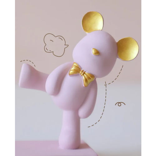 Милая подставка MyPads Pink Bear для телефона розовый мишка красивый креативный подарок дочке внучке подруге подростку на праздник день рождения 8 900₽