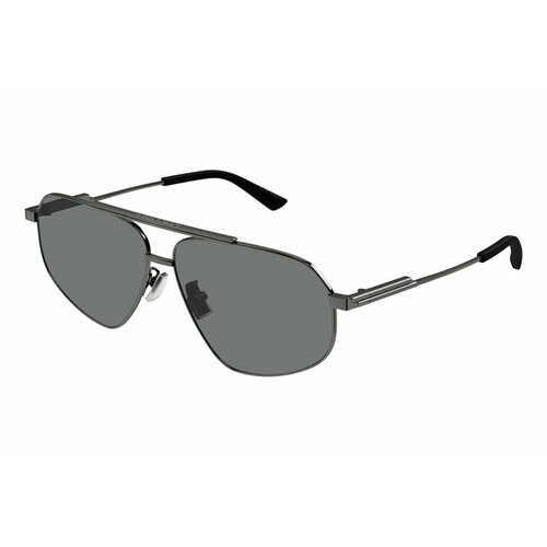 Солнцезащитные очки Bottega Veneta, серебряный