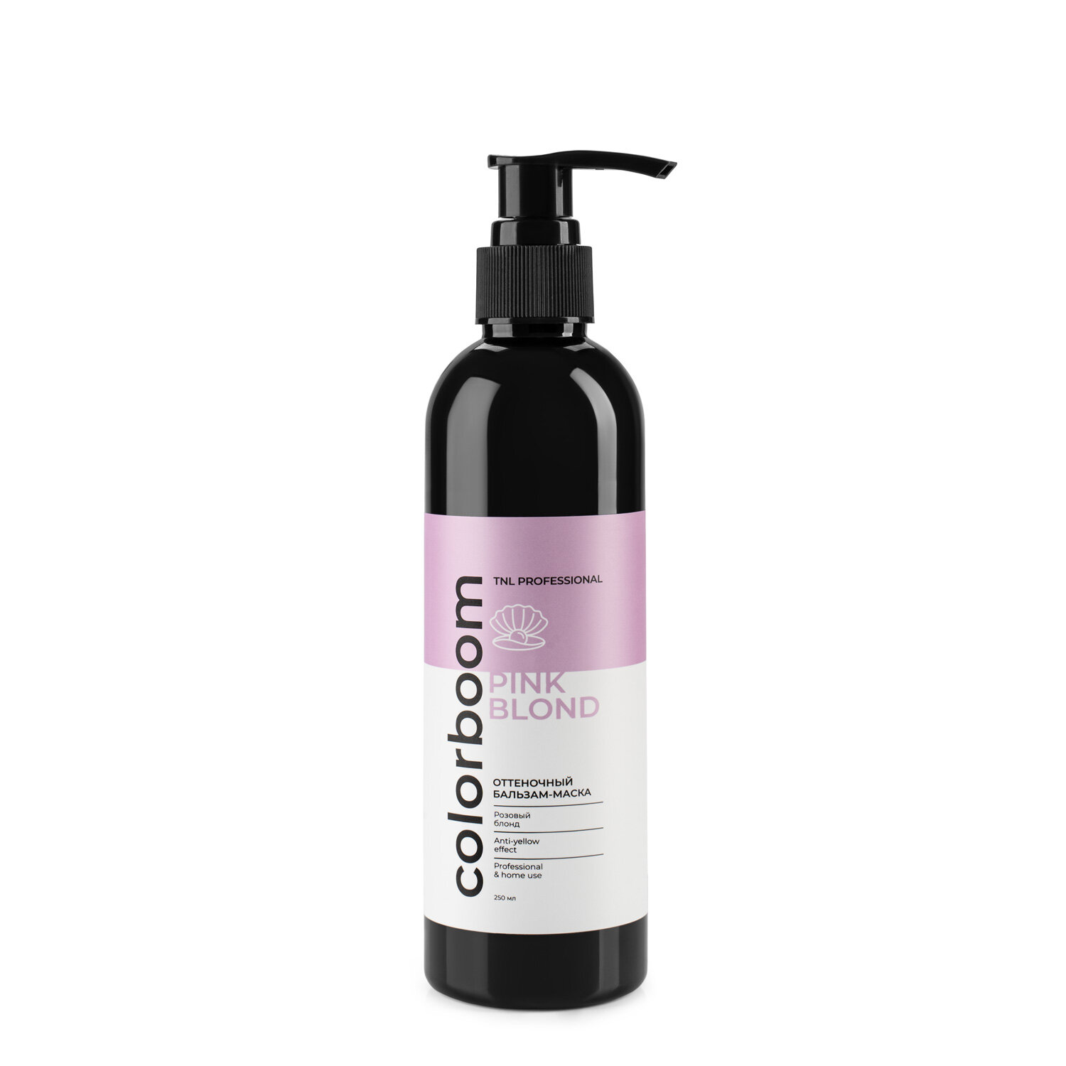фото TNL COLORBOOM оттеночный бальзам-маска розовый блонд С дозатором 250МЛ