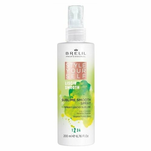 brelil professional эко спрей с мгновенным эффектом блеска shine on me ecospray 75 мл brelil professional style your self Brelil STYLE YOURSELF Спрей для исключительной гладкости 200мл