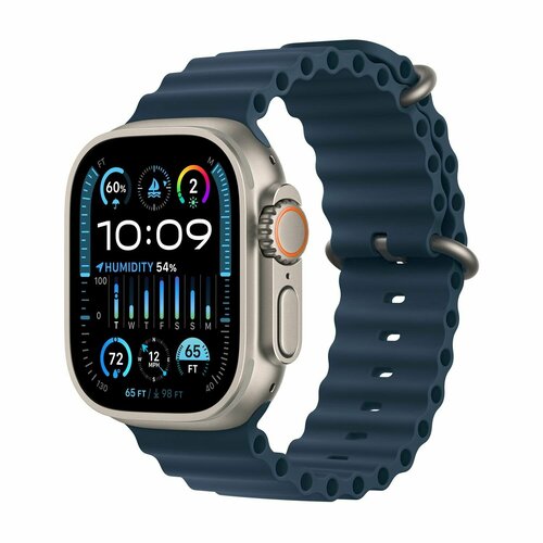 Ремешок Apple Ocean Band Blue для Apple Watch Ultra 42-44-45-49mm MT633ZM/A