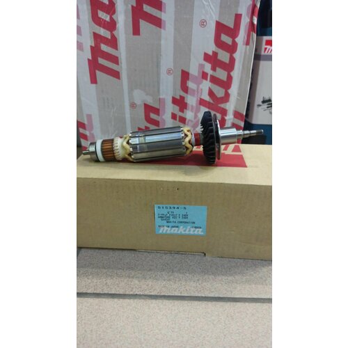 Ротор (Якорь) для болгарки (УШМ) MAKITA GA5041R (515394-5) ротор якорь для ушм makita 9554 9555 для болгарки