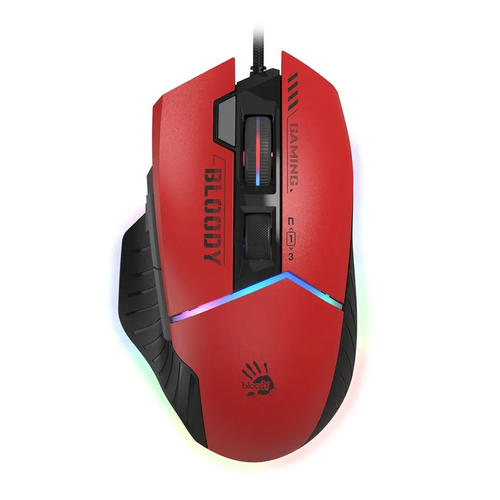 Мышь A4Tech Bloody W95 Max Sports, черный/красный (W95 MAX SPORTS RED)