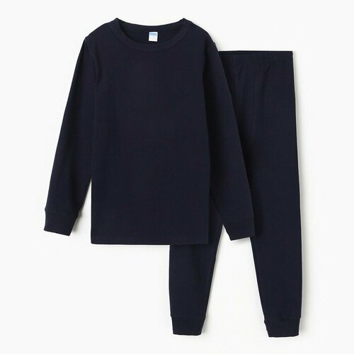 Комплект одежды Sladik Mladik, размер 146, синий брюки для девочки цвет тёмно синий рост 152 см