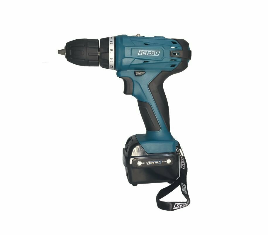 фото Шуруповерт аккумуляторный 30Нм 2ск 2АКБх14Вх2,0Ач Li-ion Литий-ионный варяг ДА-14/2Н