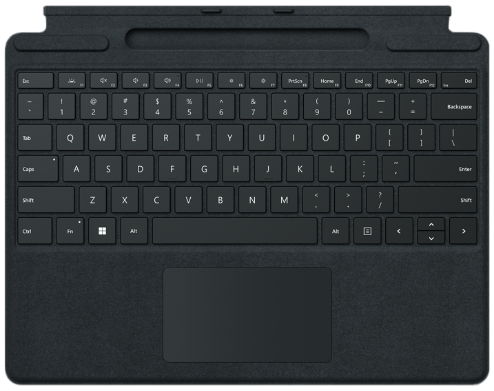 Microsoft Surface Pro 8 Signature Keyboard Black