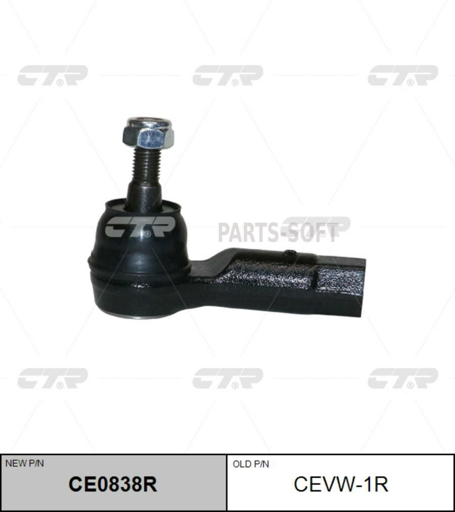 Наконечник Рулевой Тяги Правый Audi Q3 12-15 Ce0838R Ctr Cevw-1R