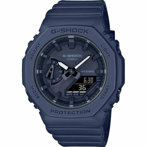 Наручные часы CASIO G-Shock GMA-S2100BA-2A1, синий, черный