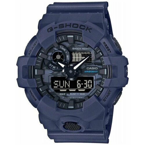 Наручные часы CASIO G-Shock GA-700CA-2A, синий