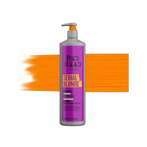 TIGI BH Serial Blonde Restoring - Шампунь для блондинок 970 мл кондиционер для волос bed head serial blonde acondicionador cabello rubio tigi 970