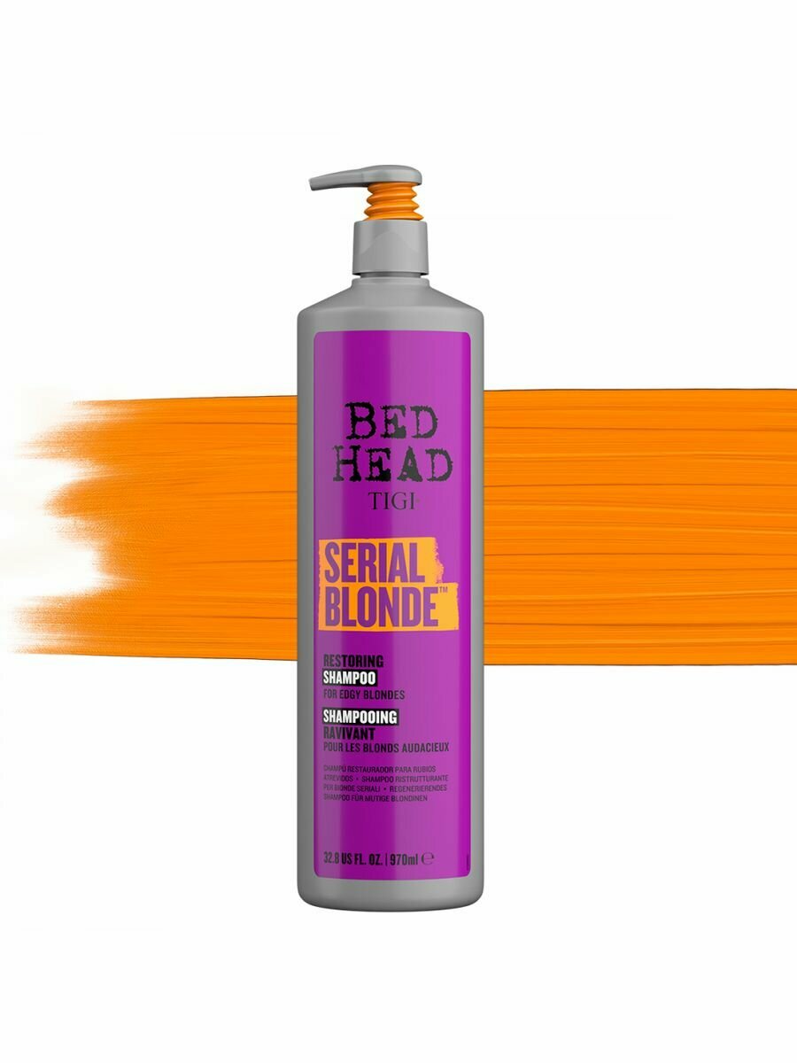 TIGI BH Serial Blonde Restoring - Шампунь для блондинок 970 мл