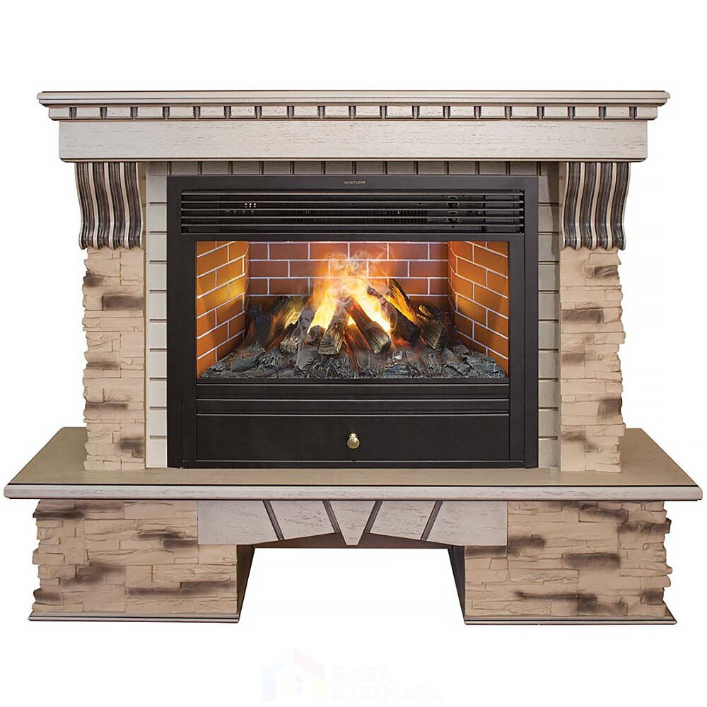 Электрокамин RealFlame Sorento WT с Novara 26 3D