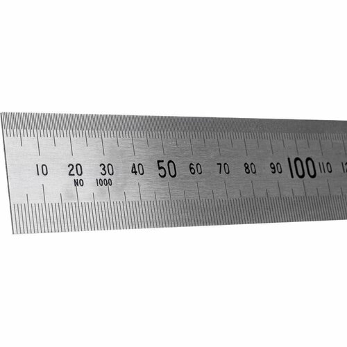 Измерительная металлическая линейка 1000х35 Туламаш 101019