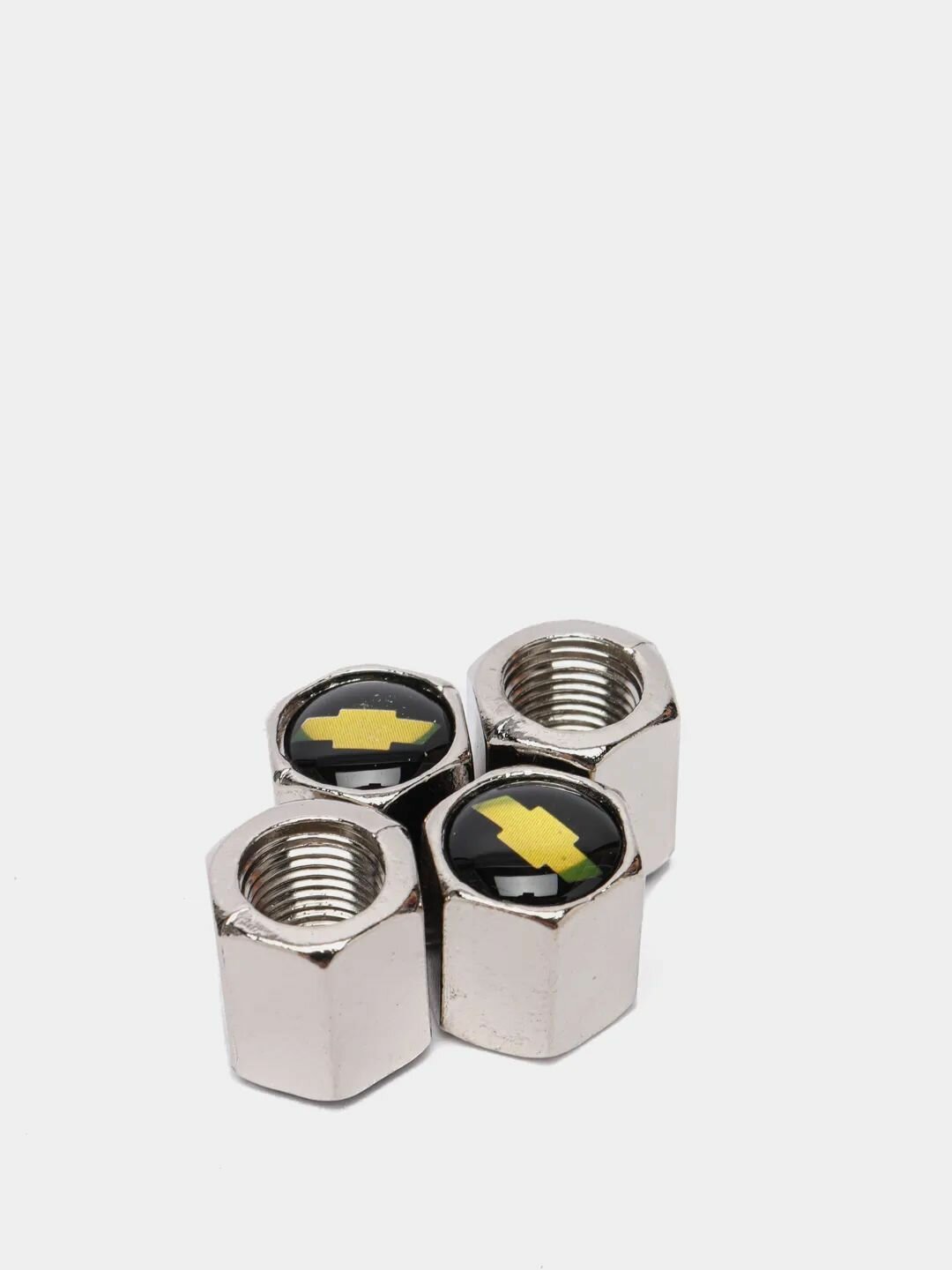 Колпачки на ниппель с ключом CHEVROLET 4шт. — фото 1