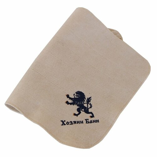 Коврик для бани белый 