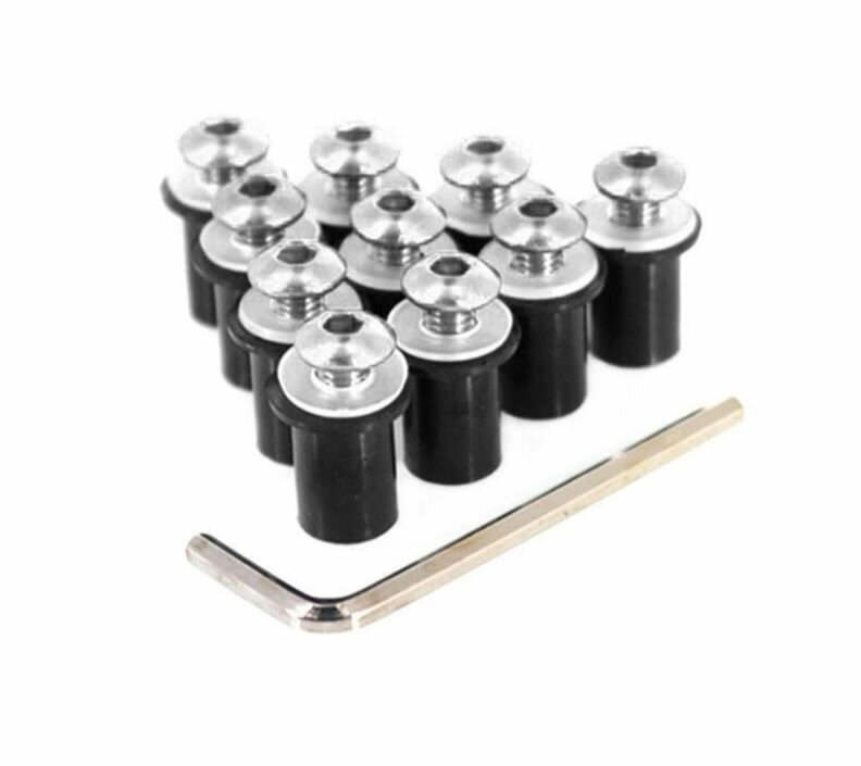 фото Винты крепления ветрового стекла (хром)