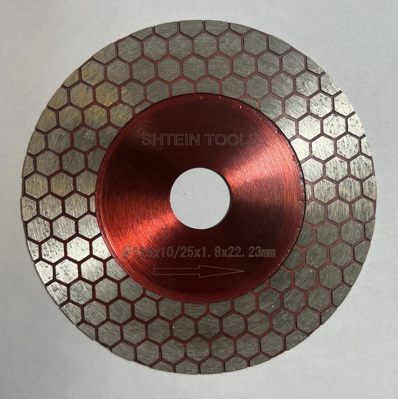 Алмазный диск SHTEIN TOOLS для заусовки плитки под 45 градусов, 125мм