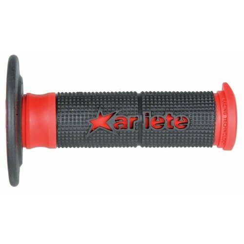 Ручка газа (грипсы 2шт) ARIETE DUALITY BLACK-RED черный, красный, черный