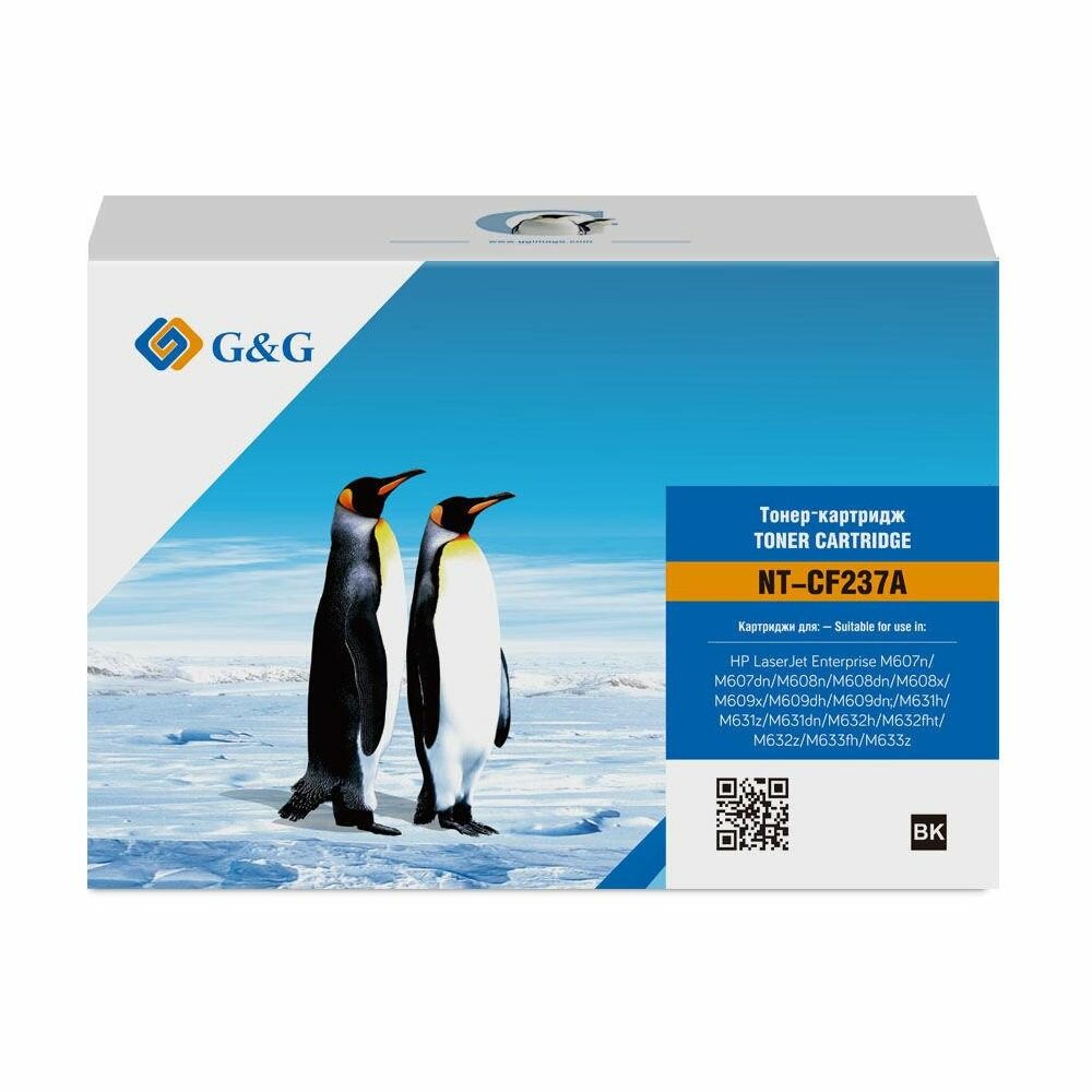 Картридж G&G NT-CF237A черный G and G - фото №1