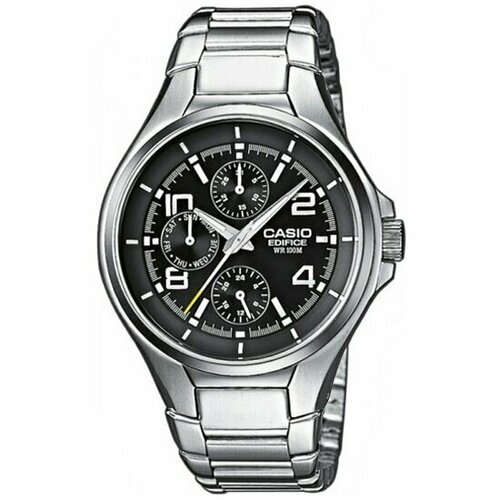 наручные часы casio edifice ef 527d 2avuef синий серебряный Наручные часы CASIO Edifice EF-527D-1A, серебряный