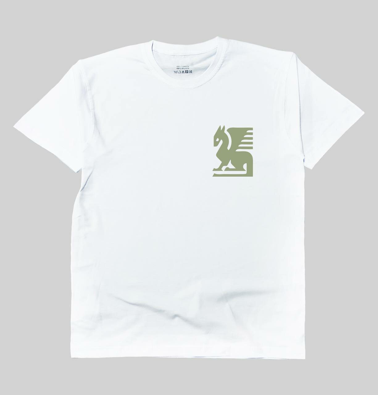 Футболка YOHA PRINT, размер M, белый 1
