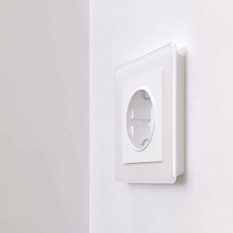 Рамка пластик 1 пост WERKEL Acrylic / W0012701 белая — фото 1