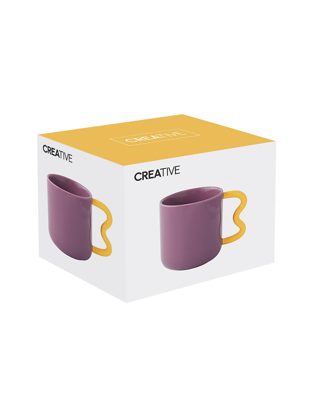Кружка Easy Life Creative, цвет фиолетовый - фото №3