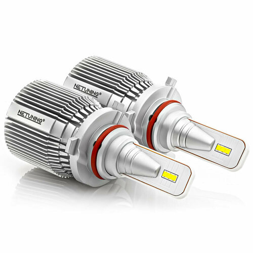 Комплект автомобильных светодиодных ламп NeTuning HB3-J2 для ближнего или дальнего света, 2200 Лм, 20 Вт, белый 5000К, 2 шт.