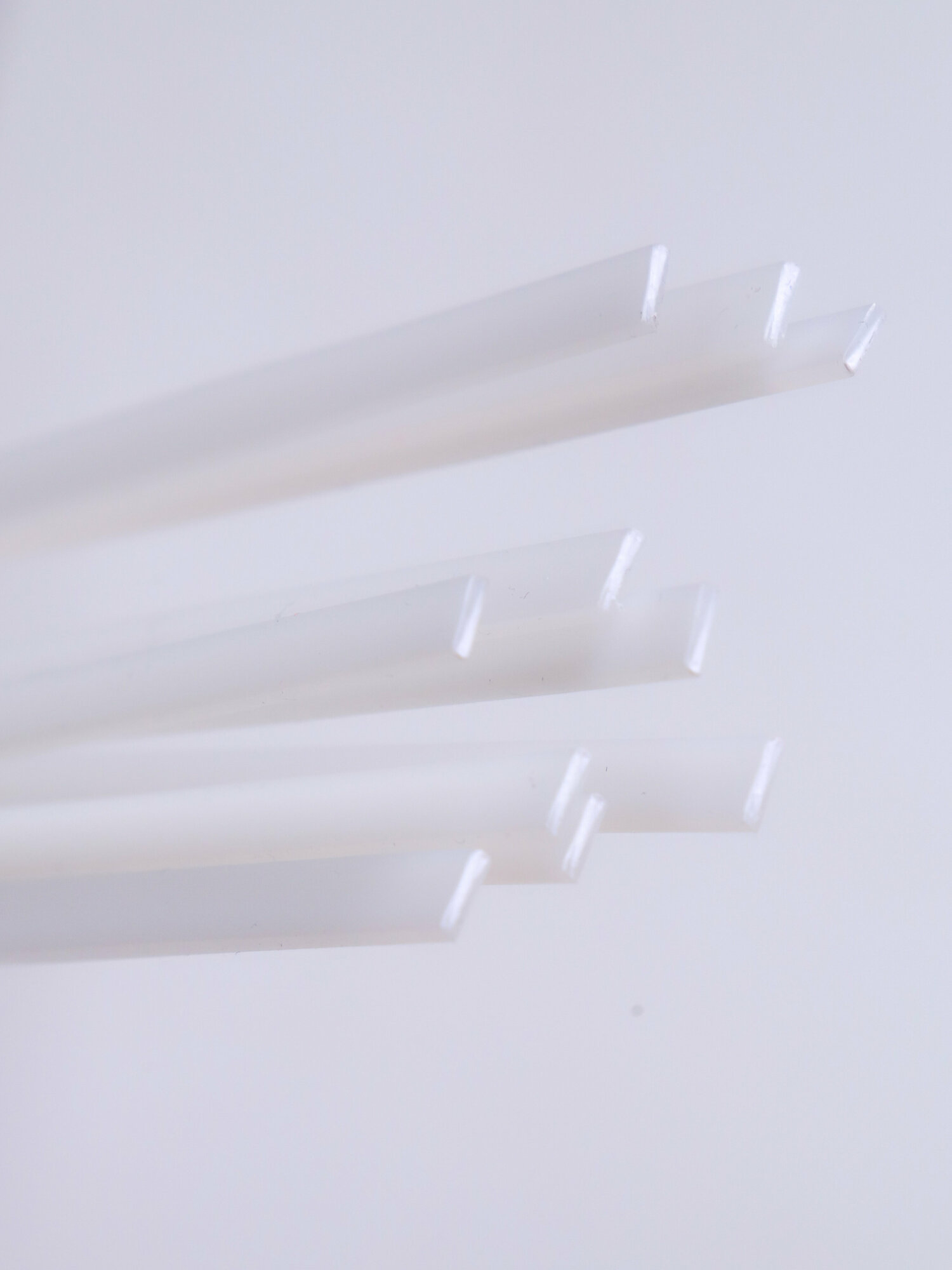 Сварочный пруток пластиковый, плоский, АБС (ABS), 50 штук, 500х6х1,5 мм, ArtTim - фотография № 2