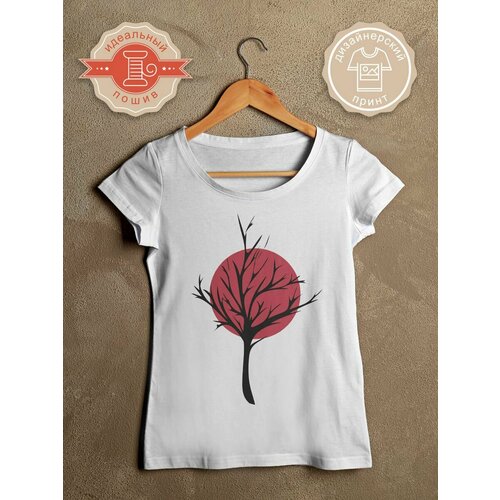 фото Футболка фулпринт, размер 4xl, белый