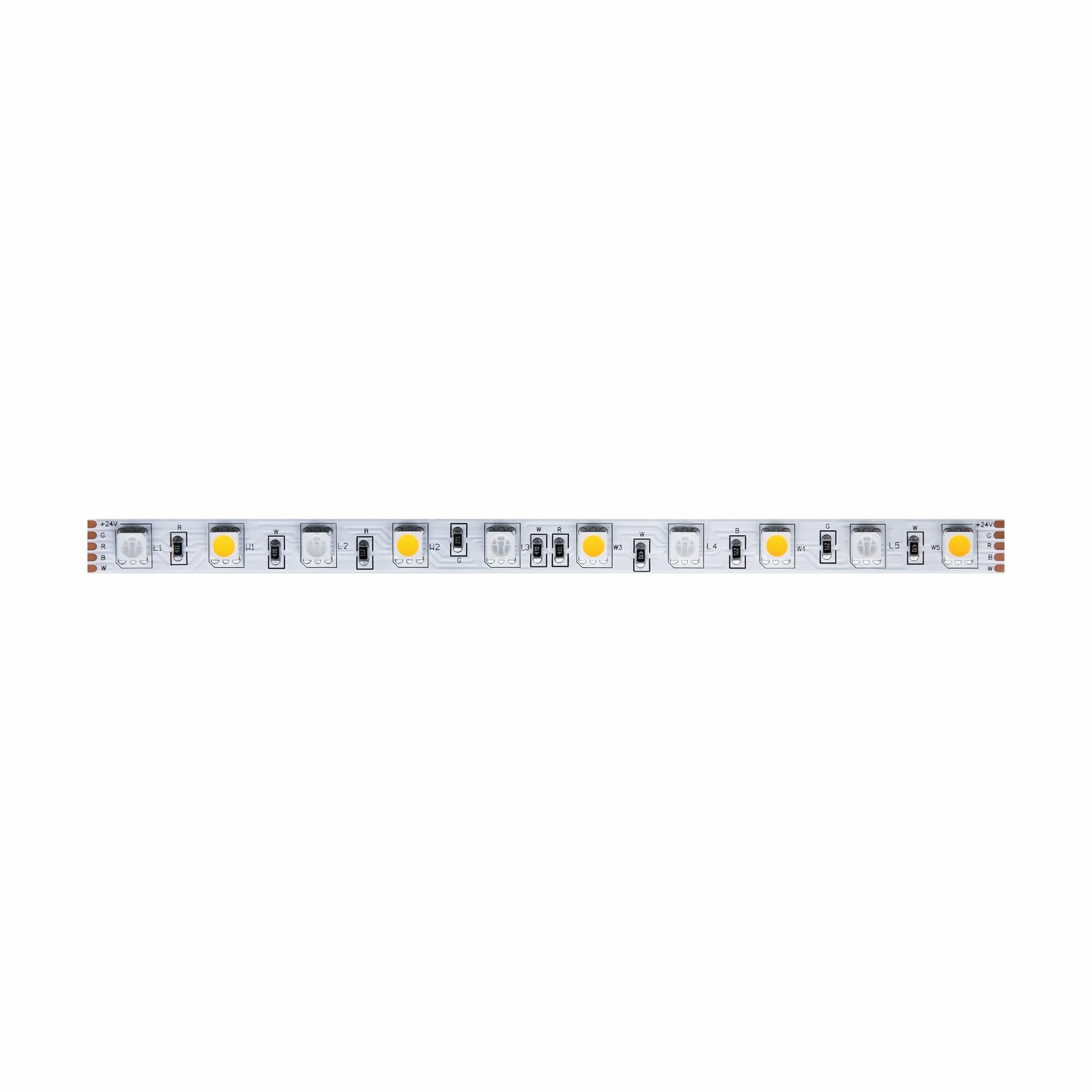 5м. Светодиодная лента теплого цвета 3000К, 14,4W, 24V, 60LED, IP20 Led strip Maytoni 10176 - фото №19