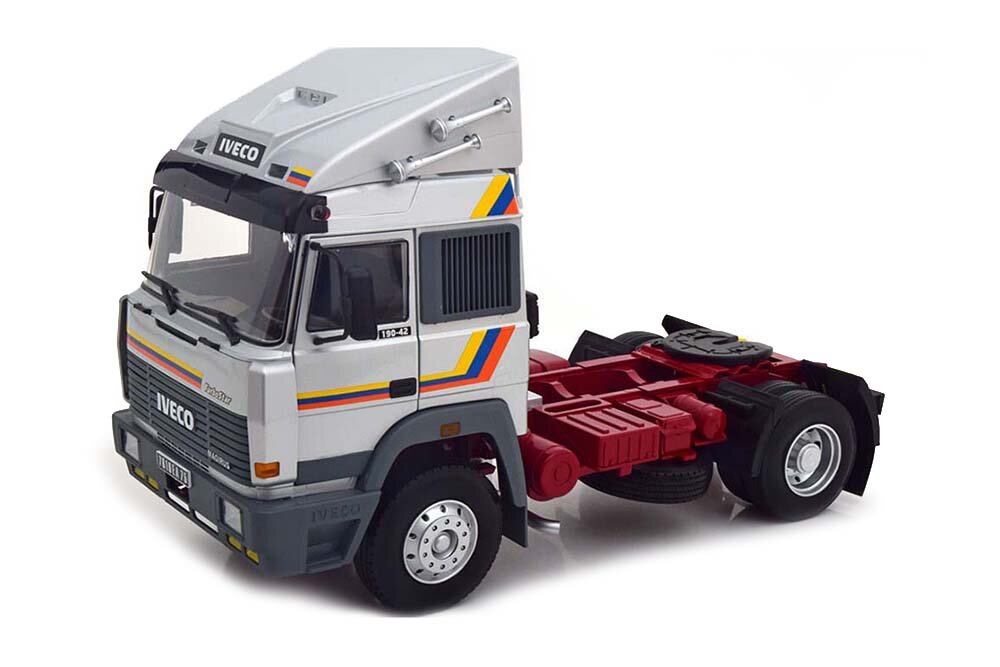 Iveco turbostar 190-42 1984 silver / ивеко седельный тягач