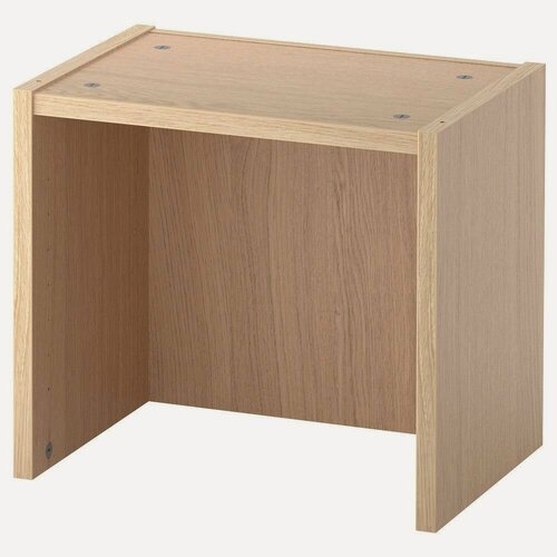 Изображение товара Полка верхняя к шкафу икеа Билли, 40 x 28 х 35 см, дуб беленый