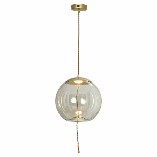 Светильник светодиодный Lussole Acquario LSP-8356, 5 Вт, кол-во ламп: 1 шт., цвет: матовое золото