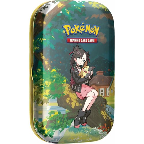 Покемон карты коллекционные: Набор Pokemon Crown Zenith Mini Tin (Marnie & Morpeko) на английском языке