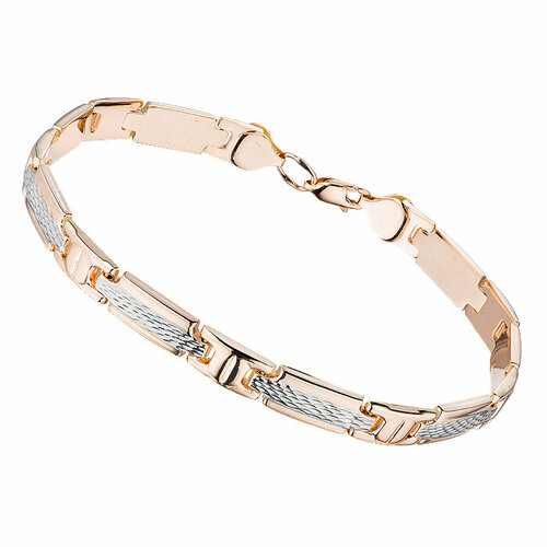 Браслет Goldika красное золото 585 проба родирование длина 195 см 74660₽