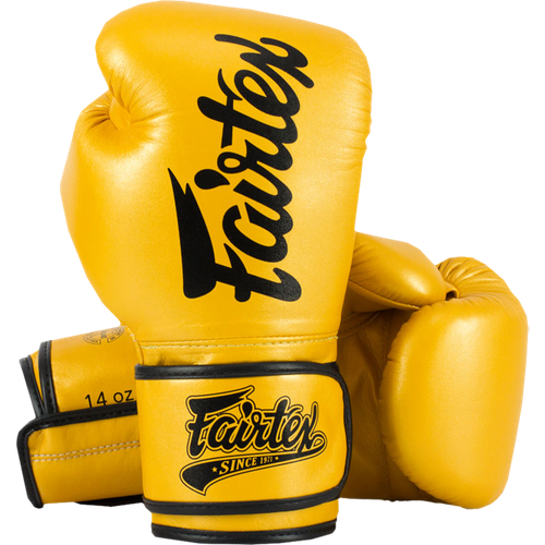 фото Боксерские перчатки fairtex bgv18 super sparring gold. 16oz