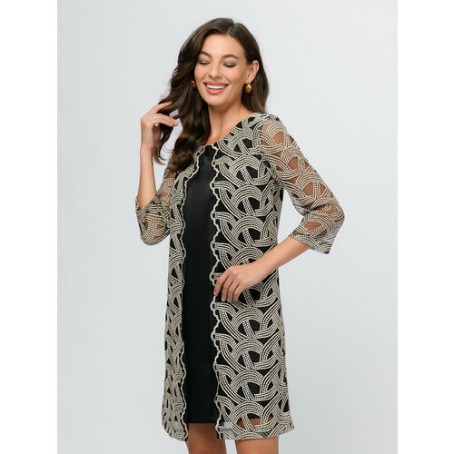 фото Платье 1001dress, размер 40, черный