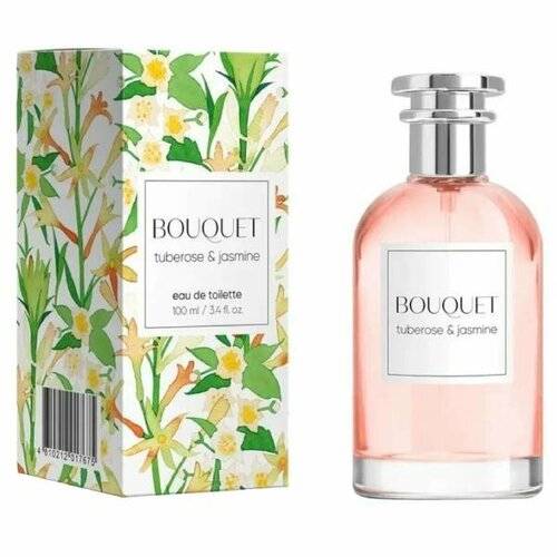 духи жасмин 9 5 мл dilis parfum 9303704 Dilis Parfum Женский Bouquet Tuberose & Jasmine Туалетная вода (edt) 100мл