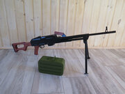 Игрушечный деревянный пулемет ПКМ, 98 см