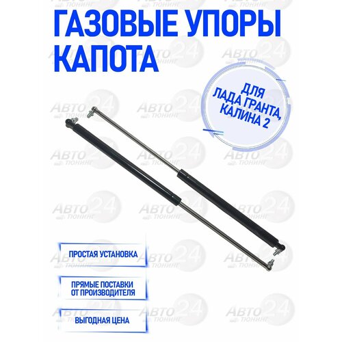 Газовые упоры для капота Лада Гранта/Калина 2/Датсун