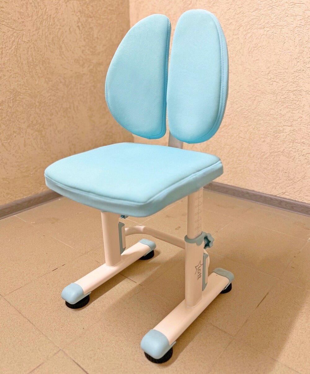 фото Детский стул голубой Lott R6