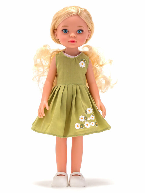 Кукла для девочек с длинными волосами, в красивом платье, 35см