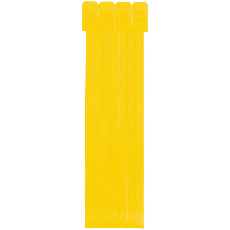 Набор закладок для книг ArtSpace, 7x370мм (ляссе с клеевым краем), желтые, 8шт. (ЗКПВХ_48558)