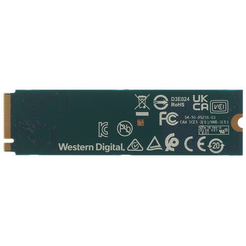 Твердотельный накопитель Western Digital WD Green 1 ТБ M2 WDS100T3G0C