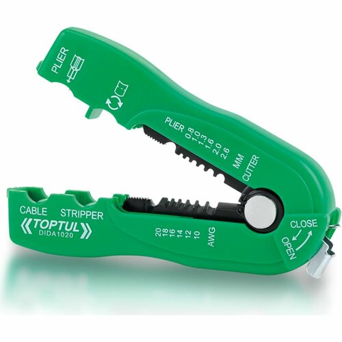 Многофункциональный стриппер для зачистки и резки провода TOPTUL DIDA1020 1980₽